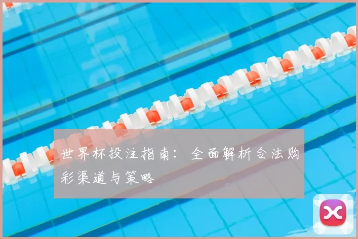 世界杯投注指南:全面解析合法购彩渠道与策略
